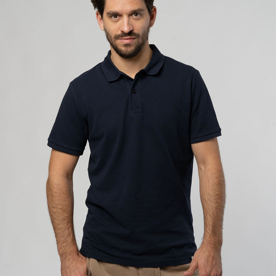M-Polo-aus-Bio-Baumwolle-Biologische-Kleidung-French-Navy-Vorne