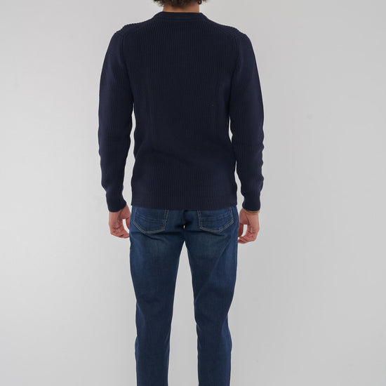 M-Ravi-Strickpullover-Bio-Baumwolle-Navy-Hinten