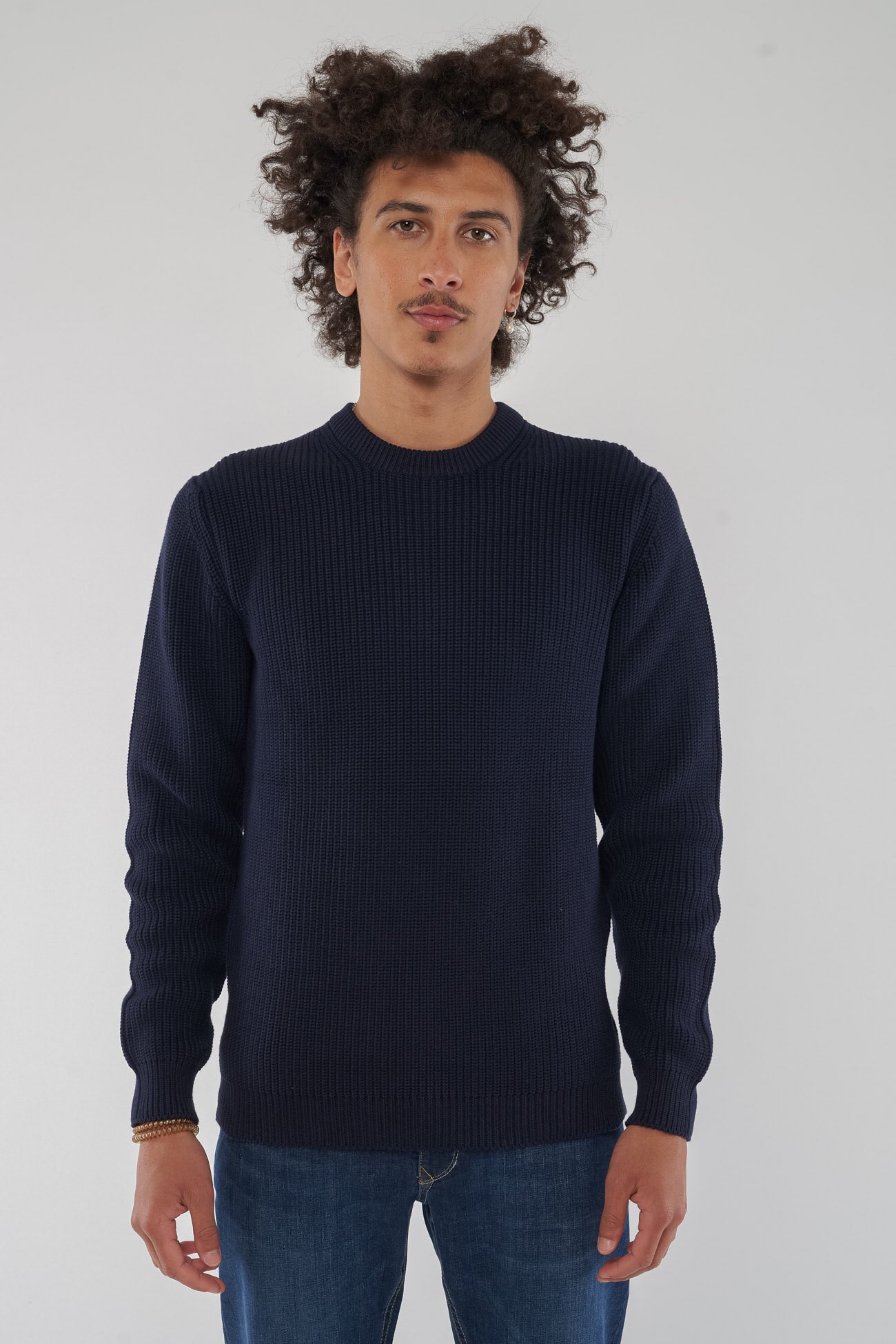 M-Ravi-Strickpullover-Bio-Baumwolle-Navy-Vorne