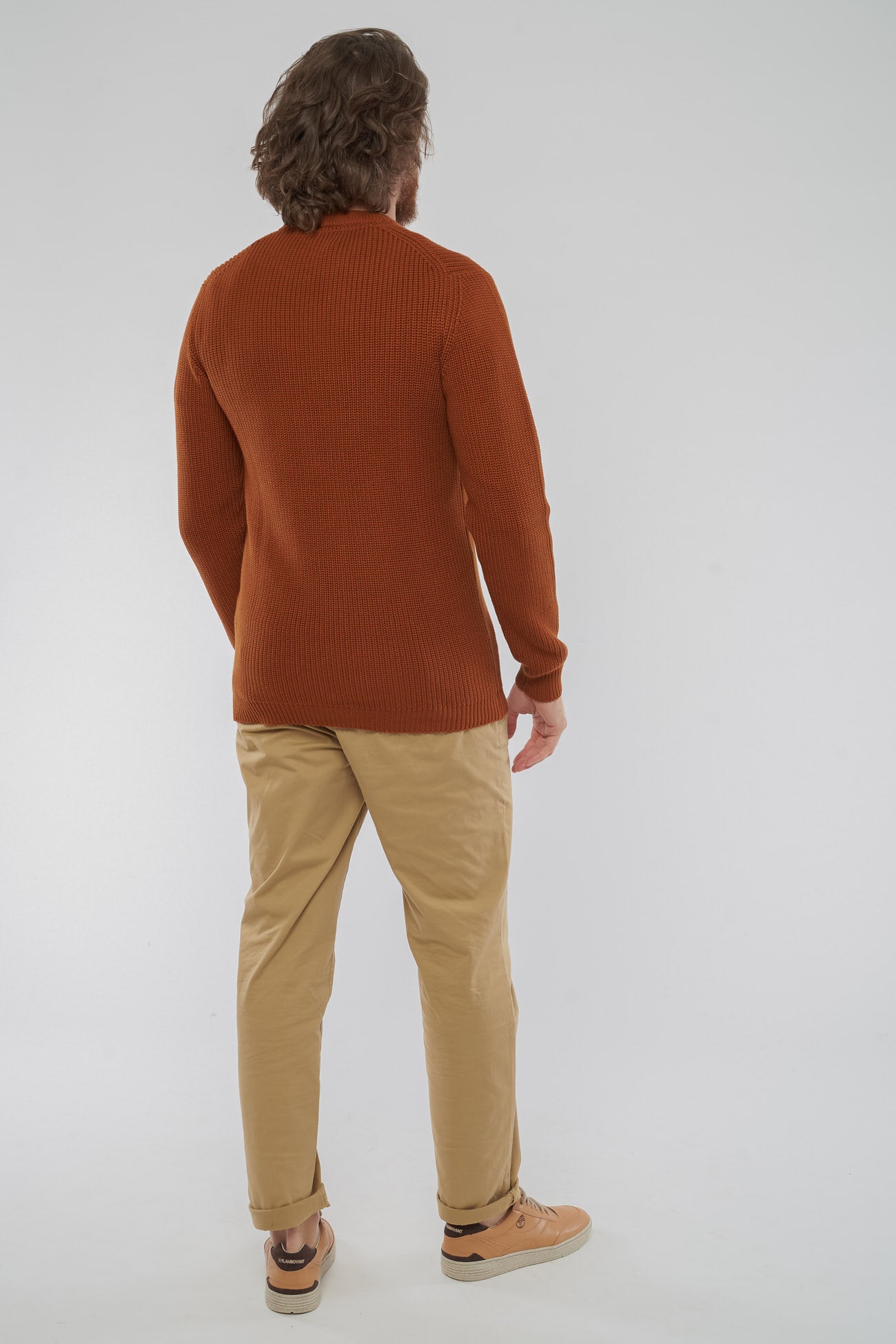 M-Ravi-Strickpullover-Bio-Baumwolle-Rust-Hinten