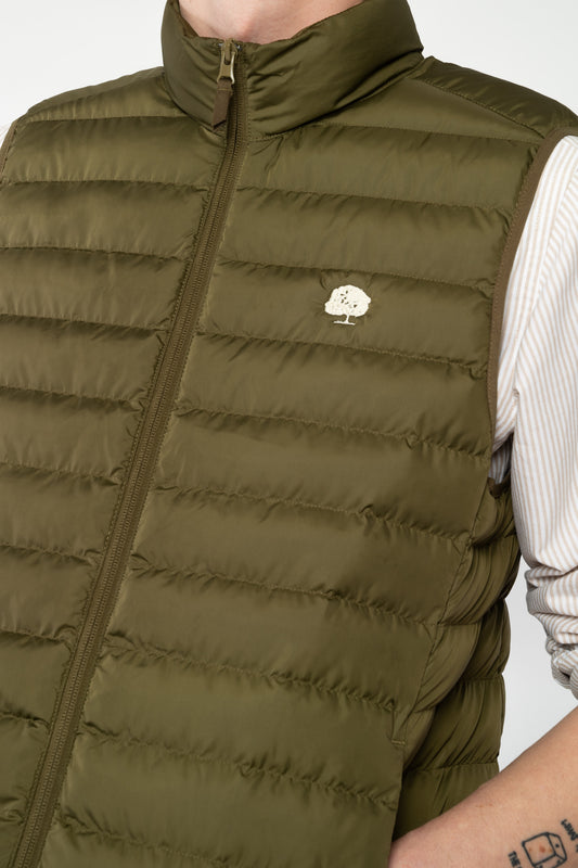 ELAGABO aus Recyceltes Polyester in Khaki, Detailansicht