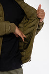 M-STJM837-Lange-Daunenjacke-aus-Recyceltem-Polyester-Bio-Mode-PONYES-British-Khaki-Detail