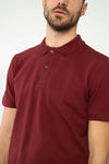M-STPU335-Polo-Burgundy-Detail