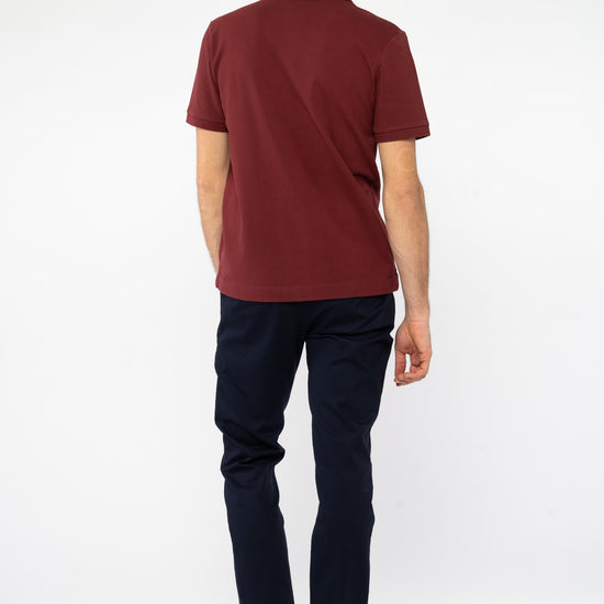 M-STPU335-Polo-Burgundy-Hinten