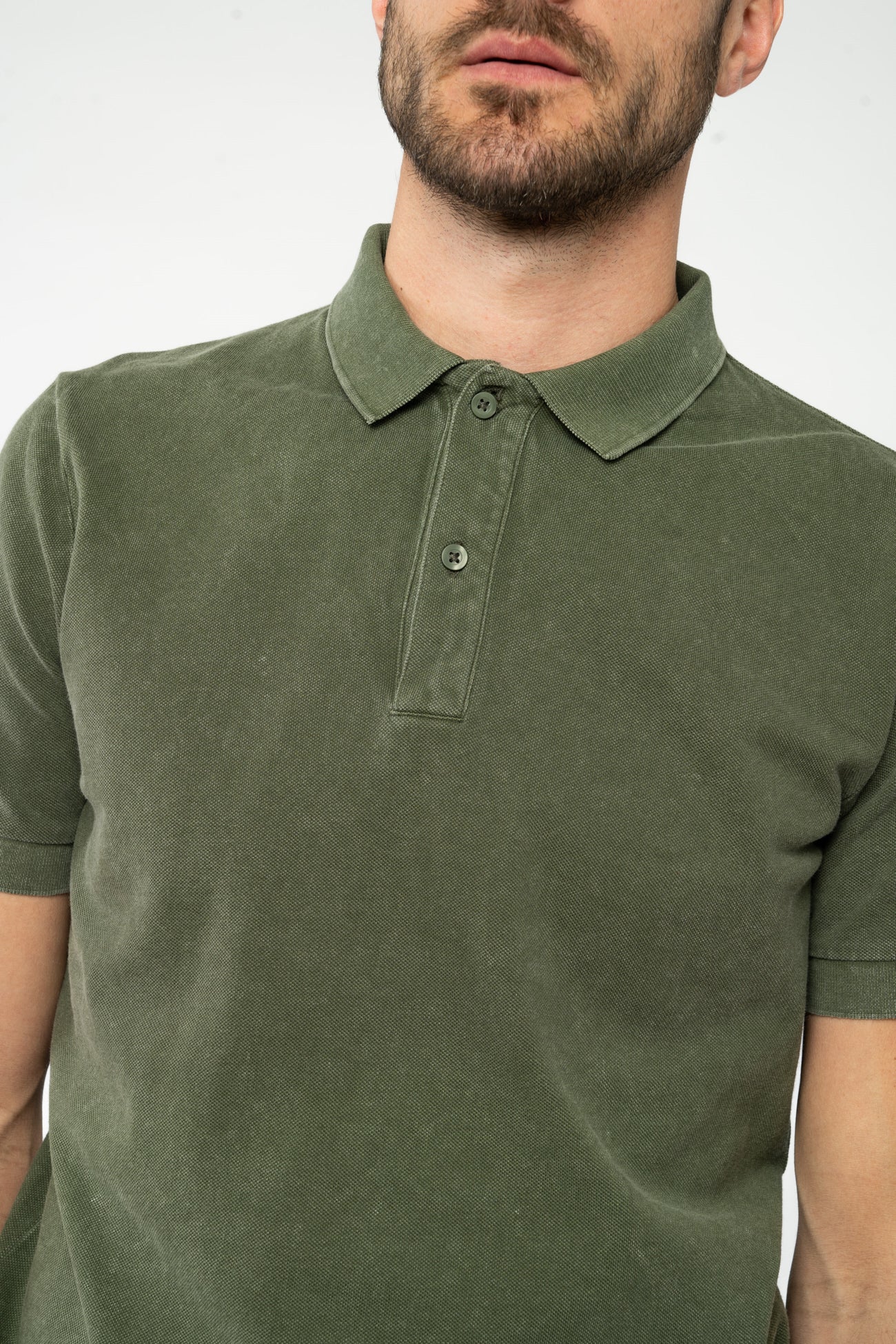M-STPU335-Polo-Dyed-Age-Green