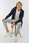 M-STSM566-Standard-Zipper-aus-Bio-Baumwolle-Fair-Gehandelte-T-Shirts-Herren-VINCENTIO-Black-Heather-Blue-Vorne1