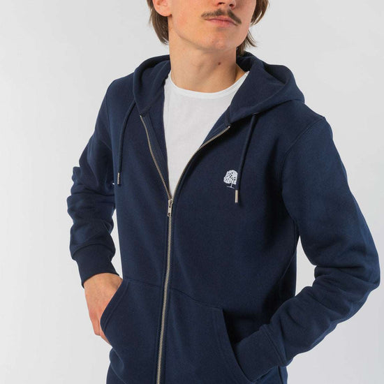 M-STSM566-Standard-Zipper-aus-Bio-Baumwolle-Fair-Gehandelte-T-Shirts-Herren-VINCENTIO-Black-Heather-Blue-Vorne4