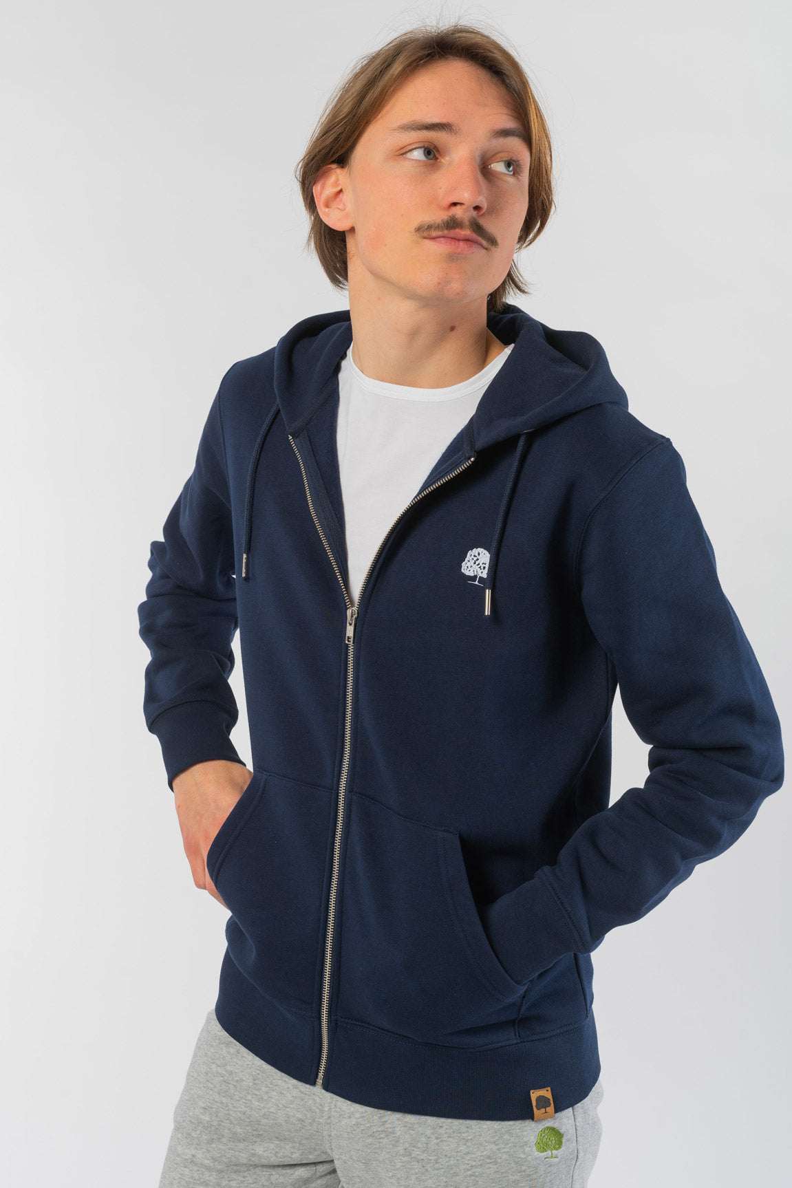 M-STSM566-Standard-Zipper-aus-Bio-Baumwolle-Fair-Gehandelte-T-Shirts-Herren-VINCENTIO-Black-Heather-Blue-Vorne4