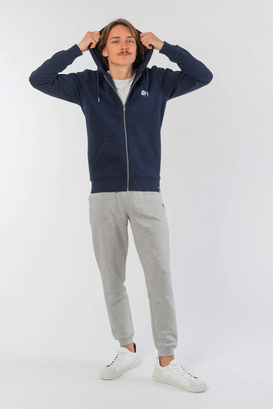 M-STSM566-Standard-Zipper-aus-Bio-Baumwolle-Fair-Gehandelte-T-Shirts-Herren-VINCENTIO-Black-Heather-Blue-Vorne5