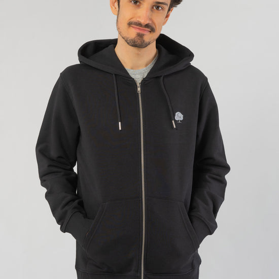 M-STSM566-Standard-Zipper-aus-Bio-Baumwolle-Fair-Gehandelte-T-Shirts-Herren-VINCENTIO-Black-Vorne2