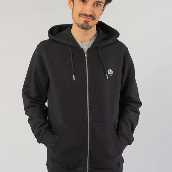 M-STSM566-Standard-Zipper-aus-Bio-Baumwolle-Fair-Gehandelte-T-Shirts-Herren-VINCENTIO-Black-Vorne2