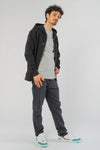 M-STSM566-Standard-Zipper-aus-Bio-Baumwolle-Fair-Gehandelte-T-Shirts-Herren-VINCENTIO-Black-Vorne3