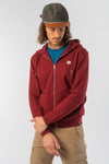 M-STSM566-Standard-Zipper-aus-Bio-Baumwolle-Fair-Gehandelte-T-Shirts-Herren-VINCENTIO-Burgundy-Vorne2