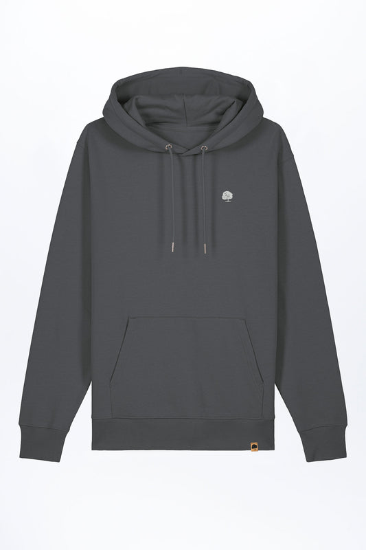M-STSU177-Standard-Hoodie-aus-Bio-Baumwolle-Bio-Sweatshirts-IPERIO-Anthracite-Vorne