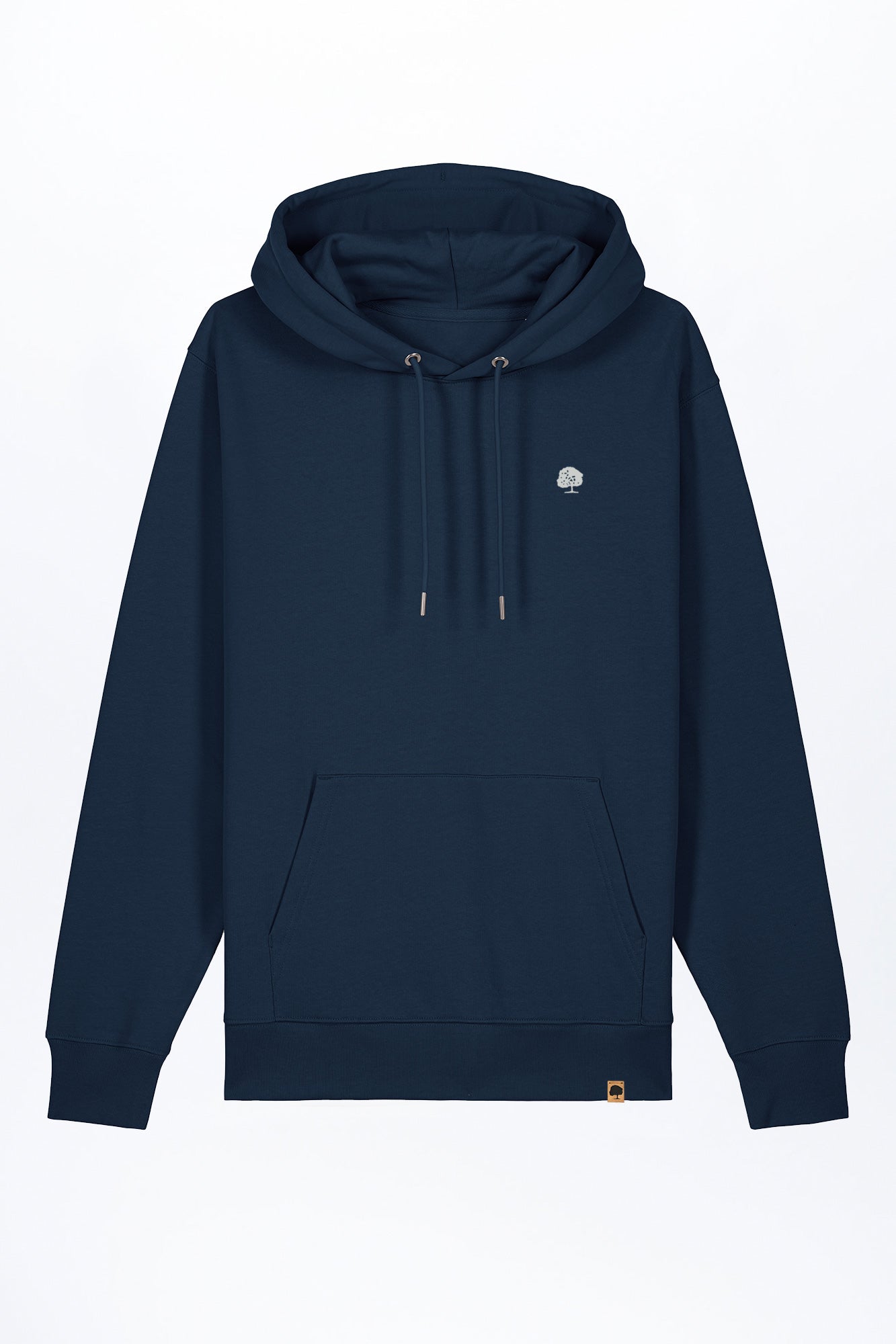 M-STSU177-Standard-Hoodie-aus-Bio-Baumwolle-Bio-Sweatshirts-IPERIO-French-Navy-Vorne