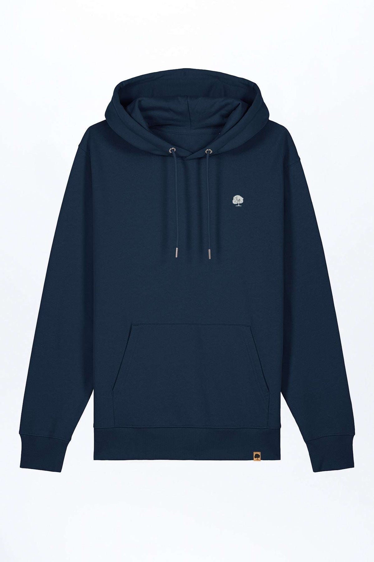 M-STSU177-Standard-Hoodie-aus-Bio-Baumwolle-Bio-Sweatshirts-IPERIO-French-Navy-Vorne