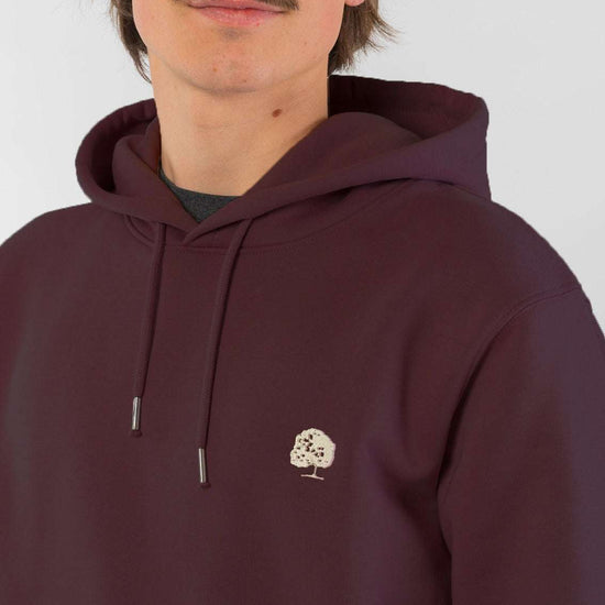 M-STSU177-Standard-Hoodie-aus-Bio-Baumwolle-Bio-Sweatshirts-IPERIO-Red-Brown-Detail