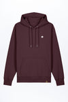 M-STSU177-Standard-Hoodie-aus-Bio-Baumwolle-Bio-Sweatshirts-IPERIO-Red-Brown-Vorne