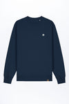 M-STSU178-Standard-Sweatshirt-aus-Bio-Baumwolle-Zertifizierte-Mode-CUCUNA-French-Navy-Vorne