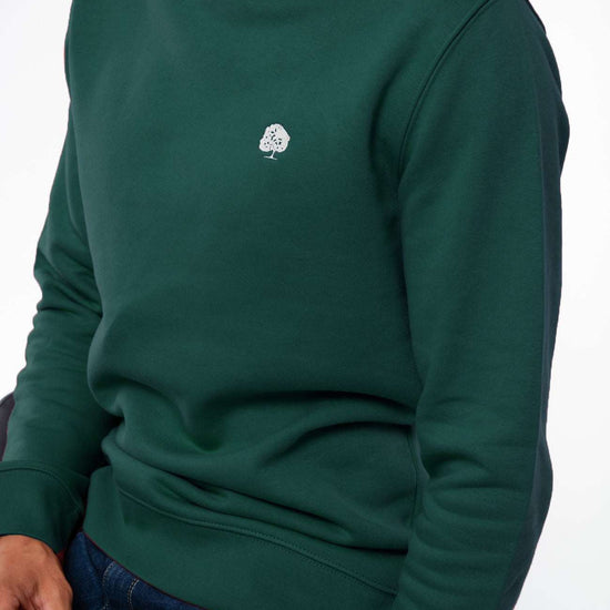 M-STSU178-Standard-Sweatshirt-aus-Bio-Baumwolle-Zertifizierte-Mode-CUCUNA-Glazed-Green-Detail