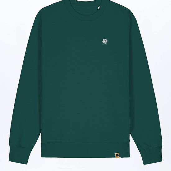 M-STSU178-Standard-Sweatshirt-aus-Bio-Baumwolle-Zertifizierte-Mode-CUCUNA-Glazed-Green-Vorne