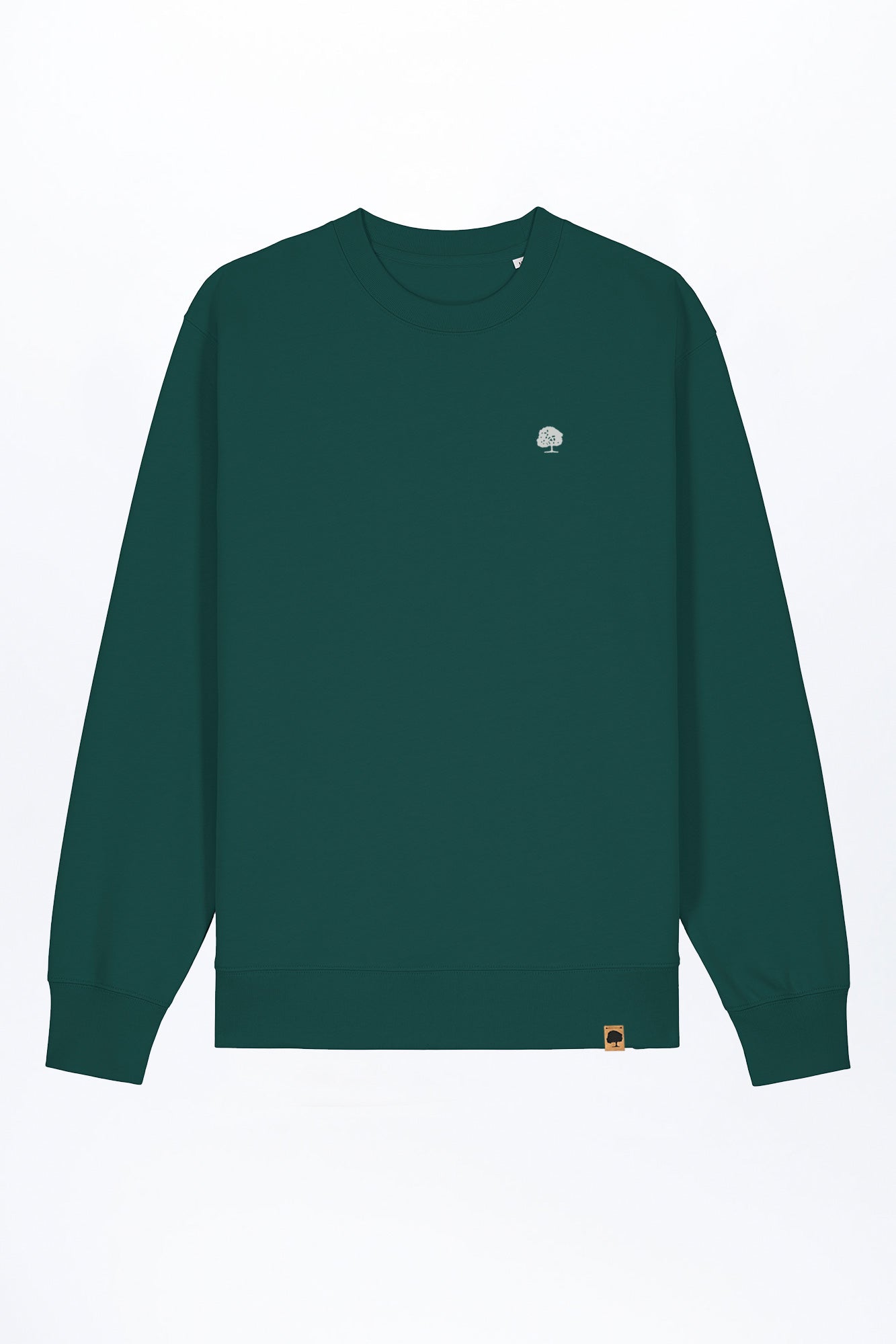 M-STSU178-Standard-Sweatshirt-aus-Bio-Baumwolle-Zertifizierte-Mode-CUCUNA-Glazed-Green-Vorne