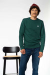 M-STSU178-Standard-Sweatshirt-aus-Bio-Baumwolle-Zertifizierte-Mode-CUCUNA-Glazed-Green-Vorne3