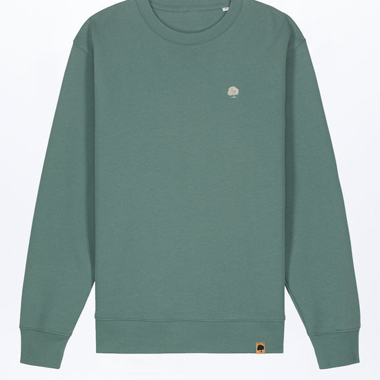 M-STSU178-Standard-Sweatshirt-aus-Bio-Baumwolle-Zertifizierte-Mode-CUCUNA-Green-Bay-Vorne2