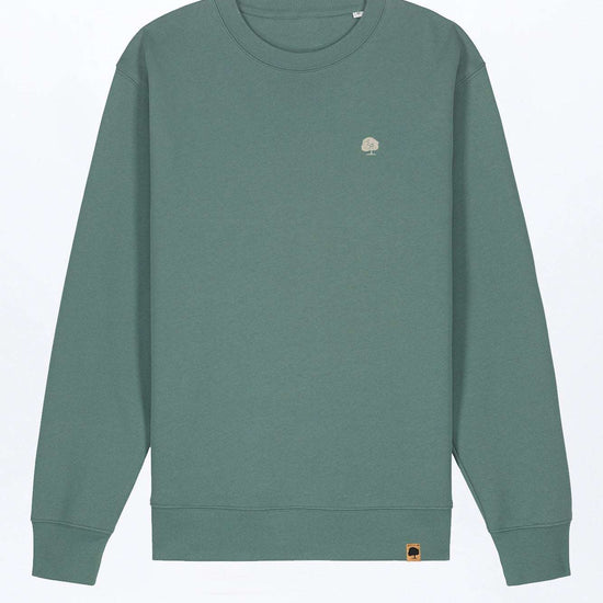 M-STSU178-Standard-Sweatshirt-aus-Bio-Baumwolle-Zertifizierte-Mode-CUCUNA-Green-Bay-Vorne2