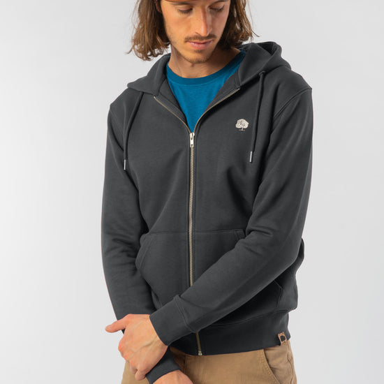 M-STSU179-Standard-Zipper-aus-Bio-Baumwolle-Online-Shop-Mode-VINCENTIO-Anthracite-Vorne