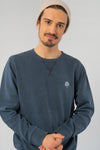 M-STSU720-Einzigartiger-Vintage-Sweater-aus-Bio-Baumwolle-Bio-Baumwoll-Kleidung-Herren-UNITAS-Garment-Dyed-Aged-India-Ink-Grey-Vorne1