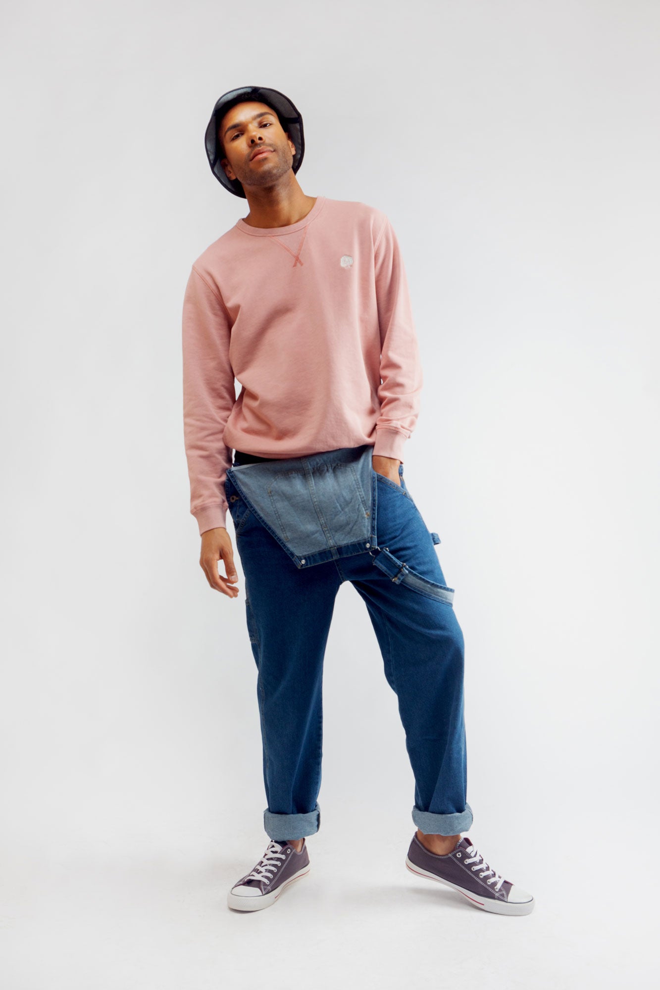 M-STSU720-Nachhaltiges-Vintage-Sweatshirt-Canyon-Pink-Vorne
