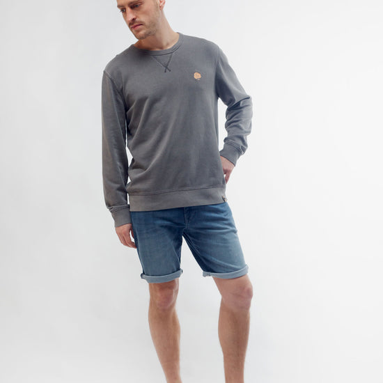 M-STSU720-Nachhaltiges-Vintage-Sweatshirt-Mid-Anthracite-Vorne