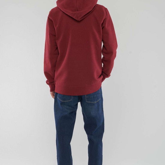 M-STSU812-Maenner-Leichrer-Bio-Hoodie-Burgundy-Hinten