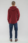 M-STSU812-Maenner-Leichrer-Bio-Hoodie-Burgundy-Hinten