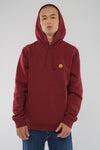M-STSU812-Maenner-Leichrer-Bio-Hoodie-Burgundy-Vorne