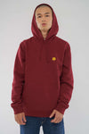M-STSU812-Maenner-Leichrer-Bio-Hoodie-Burgundy-Vorne