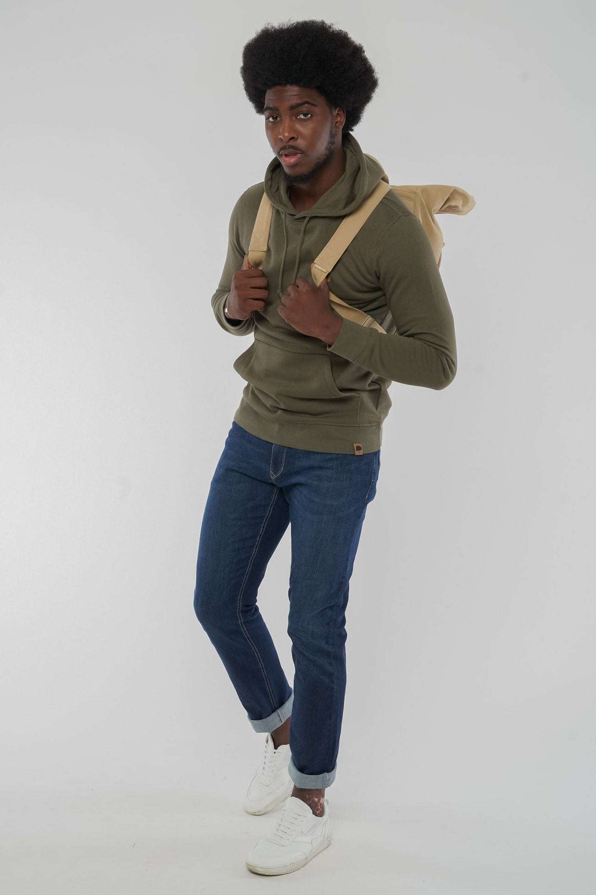 M-STSU812-Maenner-Leichrer-Bio-Hoodie-Khaki-Vorne26UX2ZnTc8QJxi