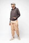 M-STSU822-Standard-Hoodie-Herbst-Deep-Chocolate-Vorne