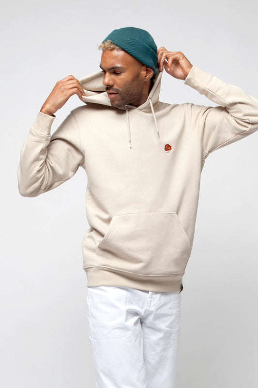 Hoodie für Herren in Desert Dust, Detailansicht
