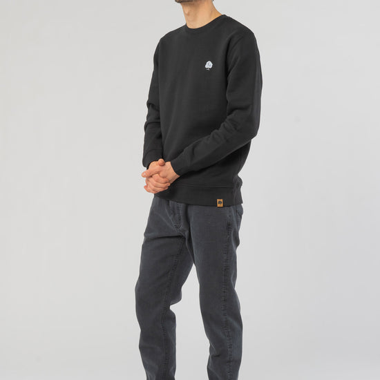 M-STSU823-Maenner-Faires-Sweatshirt-Nachhaltig-Black-Vorne2