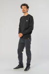 M-STSU823-Maenner-Faires-Sweatshirt-Nachhaltig-Black-Vorne2