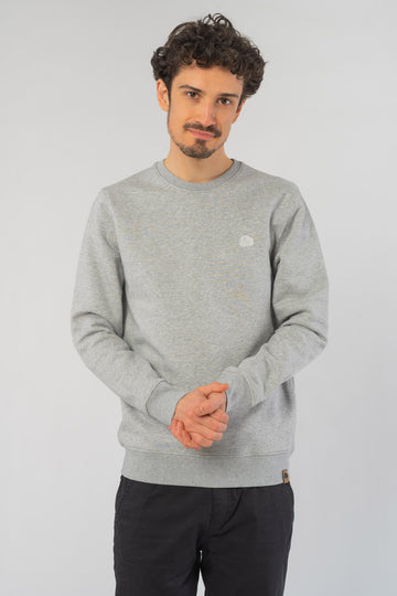 M-STSU823-Maenner-Faires-Sweatshirt-Nachhaltig-Heather-Grey-Vorne3
