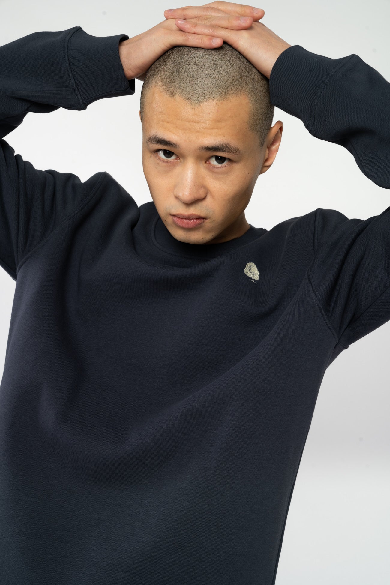 M-STSU823-Maenner-Sweatshirt-Standard-Hochwertig-Naturtextilien-India-Ink-Grey-Detail