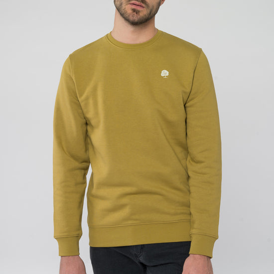 M-STSU823-Sweatshirt-Olive-Oil-Vorne
