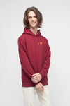 M-STSU824-Maenner-Sweatshirt-mit-Kapuze-Bio-Fair-Trade-Burgundy-Vorne
