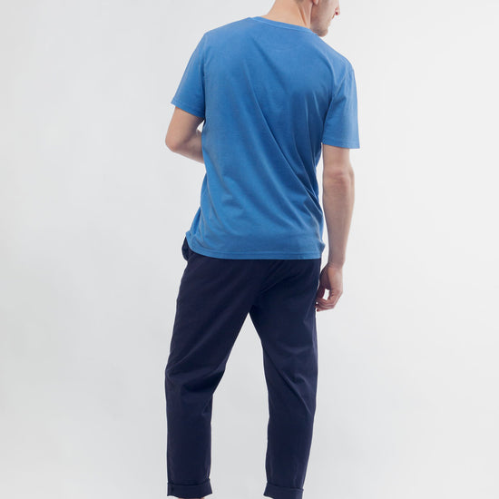 M-STSU831-Vintage-T-Shirt-Maenner-Cadet-Blue-Hinten