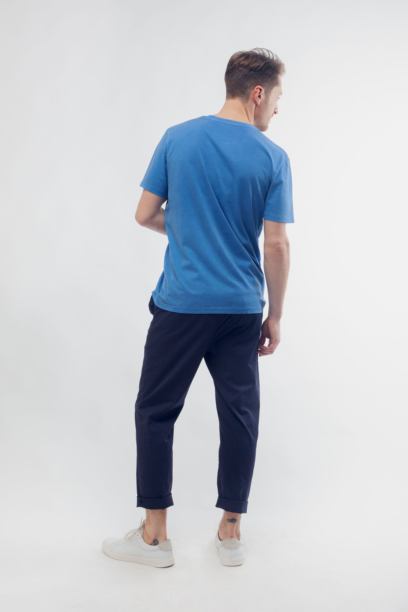 M-STSU831-Vintage-T-Shirt-Maenner-Cadet-Blue-Hinten