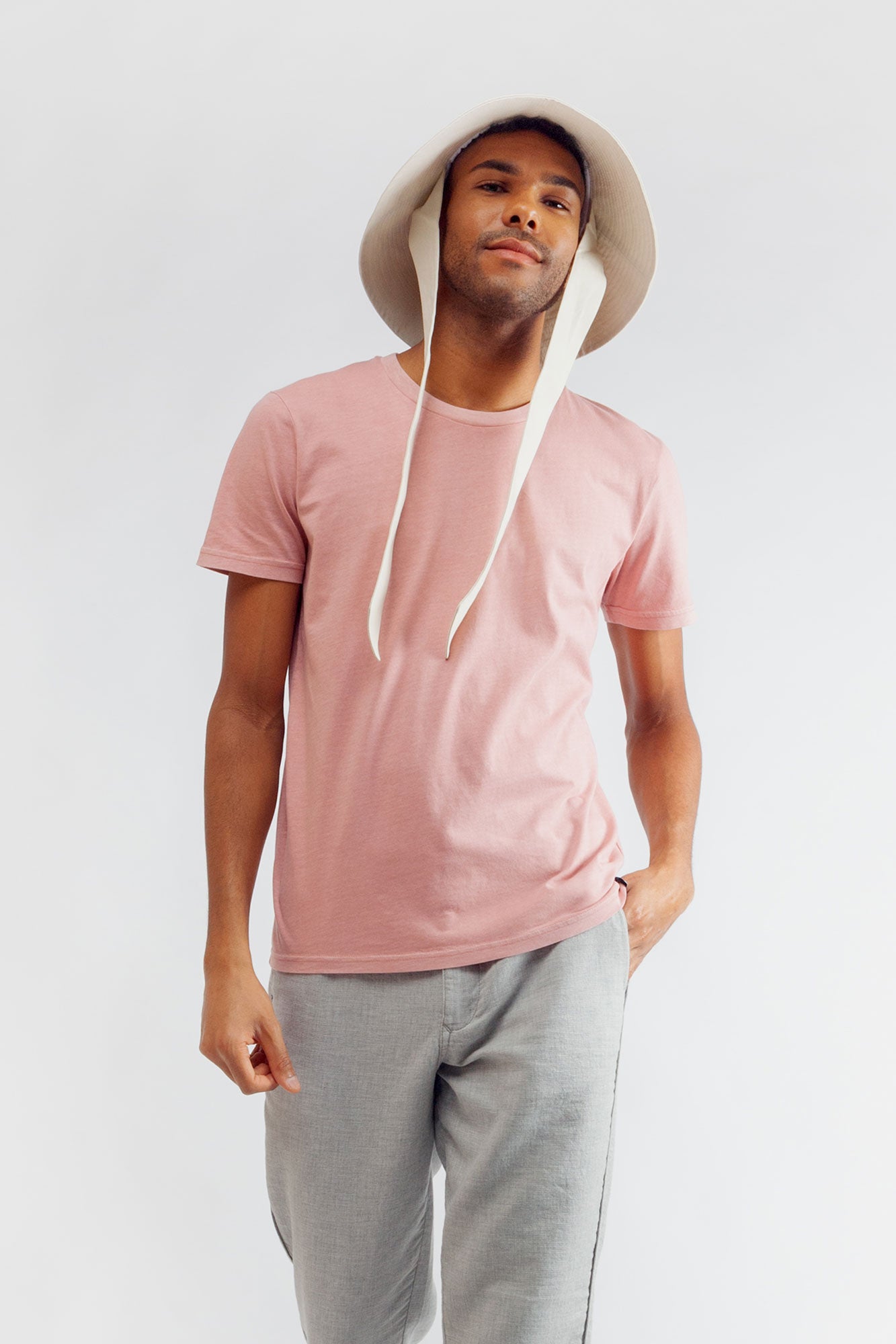 M-STSU831-Vintage-T-Shirt-Maenner-Canyon-Pink-Detail