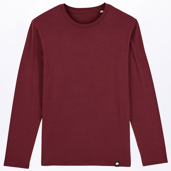 M-STTM560-Bio-Longsleeve-Standard-Maenner-Burgundy